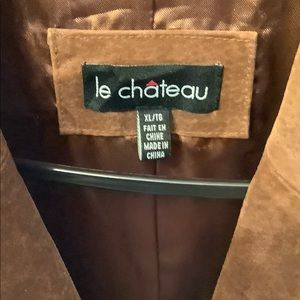 le chateau Jackets & Coats - Le Château Women’s Suede Jacket le chateau Jackets & Coats - Le Château Women’s Suede Jacket